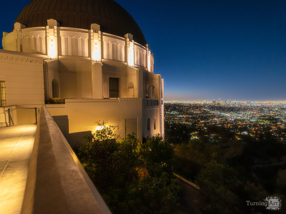 Los Angeles Skyline From Griffith Observatory