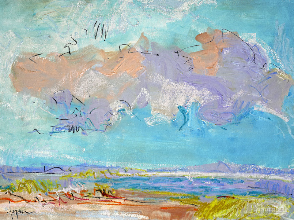 Cloudscape Blue Morning