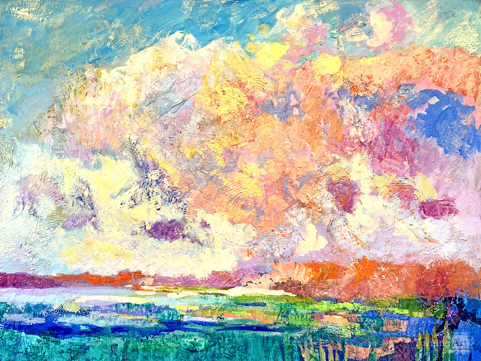 Cloudscape Breaking Through II