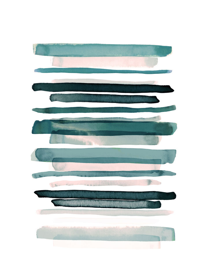 SIMPLE LOGIC 2 MINIMALIST WATERCOLOR BRUSHSTROKES