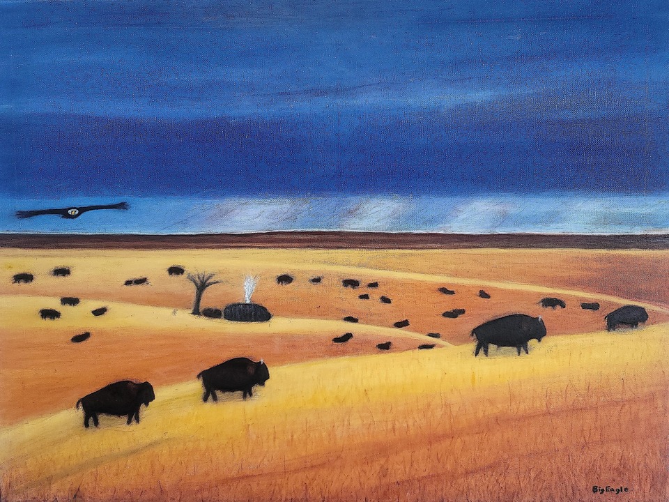 Medicine Lodge on the Osage Prairie