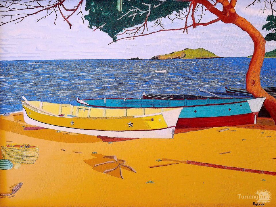 Fishing Boats, St. Lucia