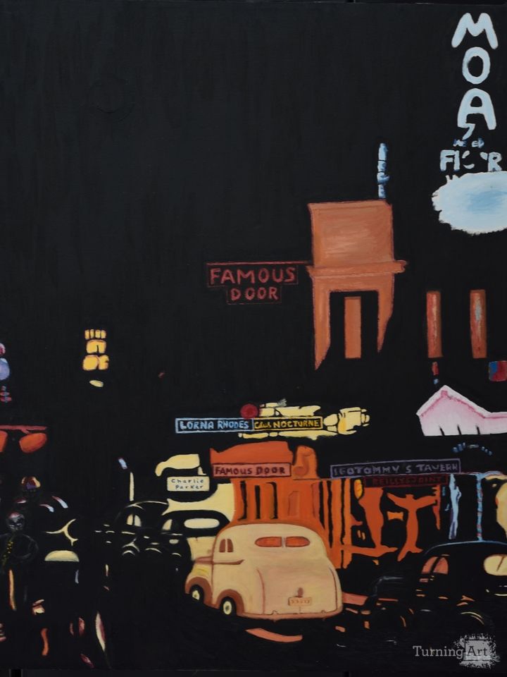 Bird Lives, 52nd Street, NYC, 1941