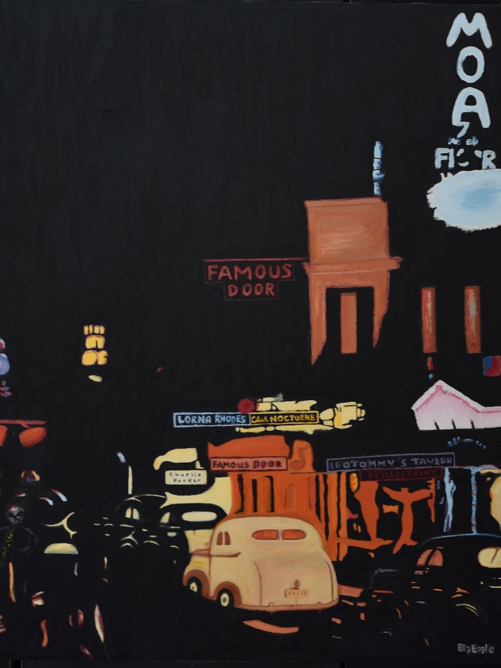 Bird Lives, 52nd Street, NYC, 1941