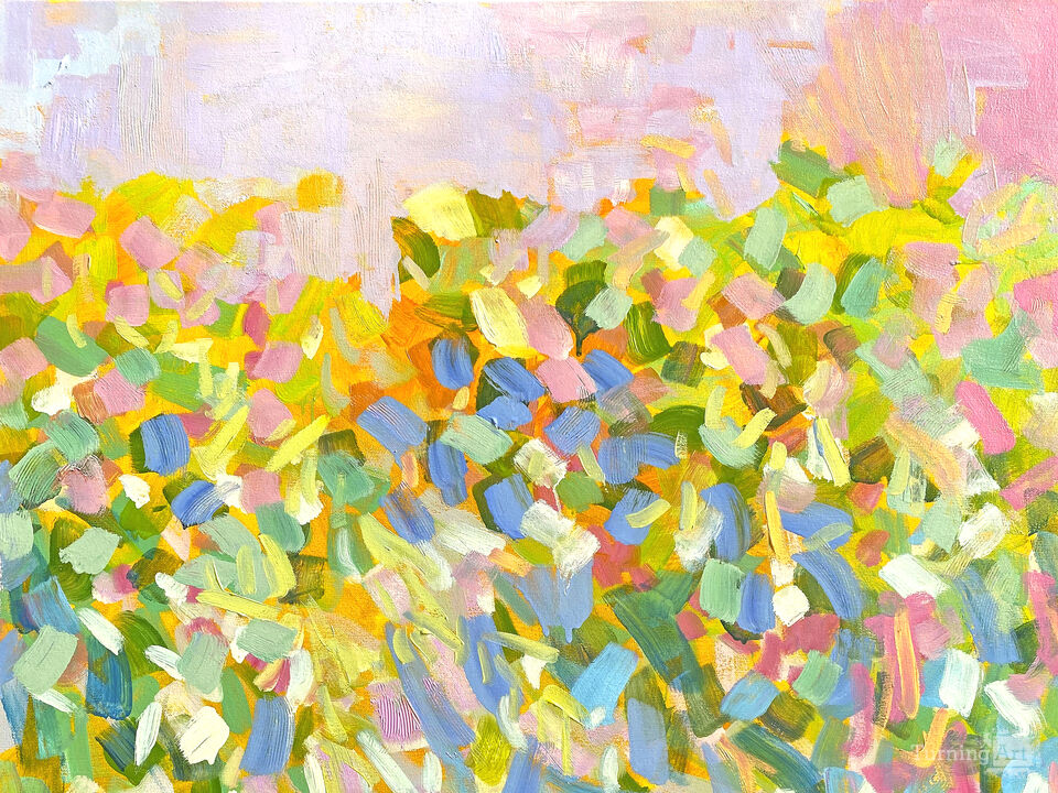 Sunrise on a Misty Morning II