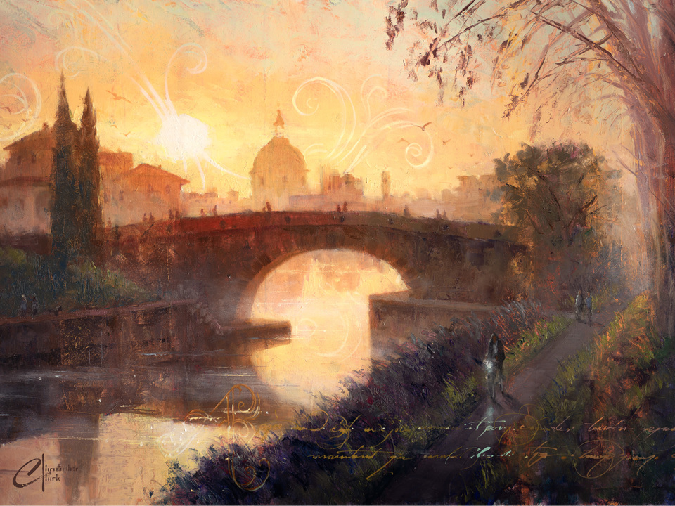 Toulouse, Canal de Midi at Sunset