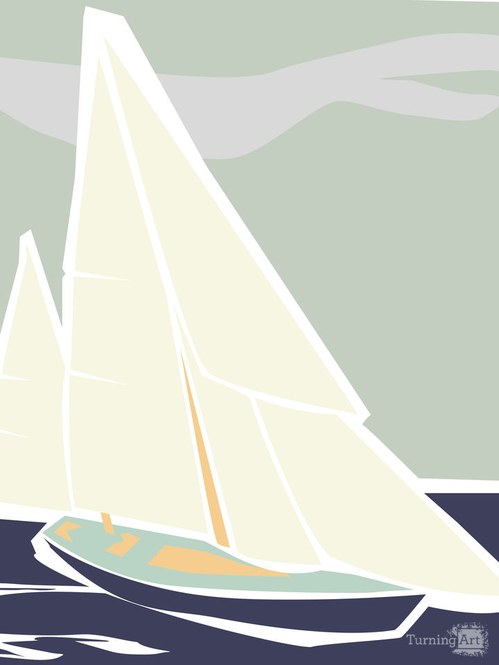 Abstract Nautical Art 102