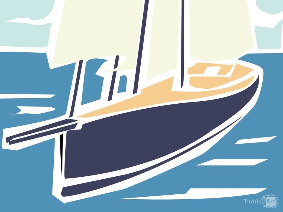 Abstract Nautical Art 104