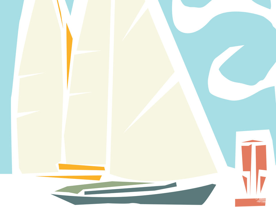 Abstract Nautical Art 112