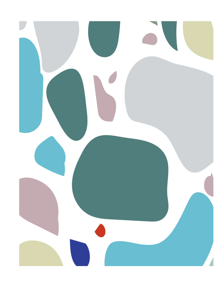 Abstract Pebbles Abstract Nature Art 156