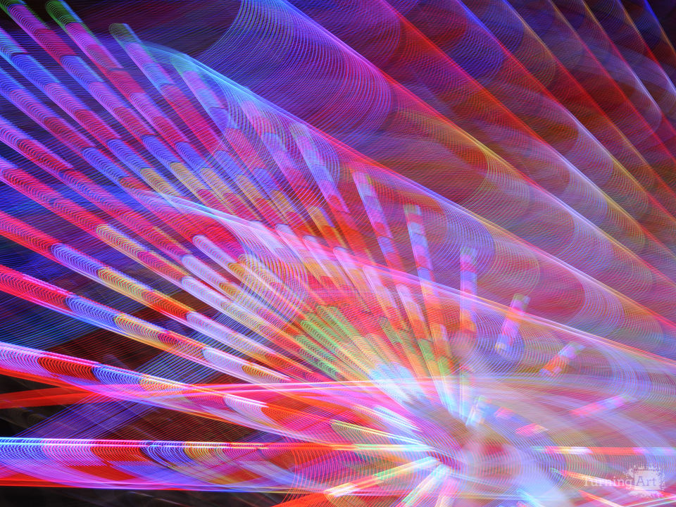 Santa monica pier long exposure