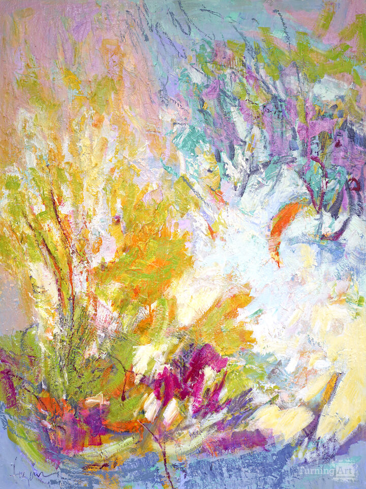 Swimmingly Happy In My Garden by the Sea II