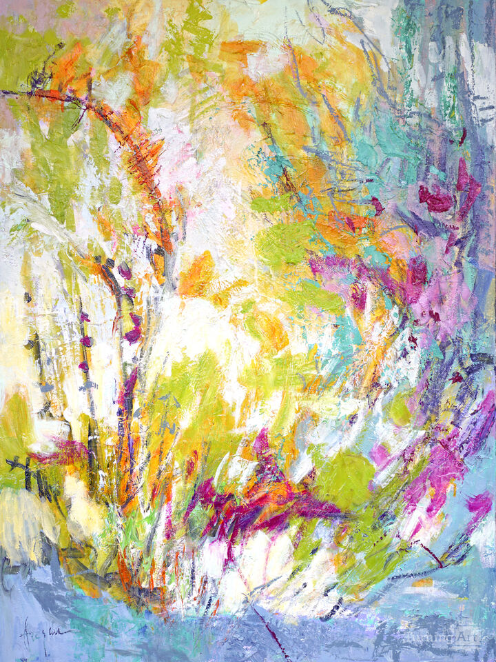 Swimmingly Happy In My Garden by the Sea I