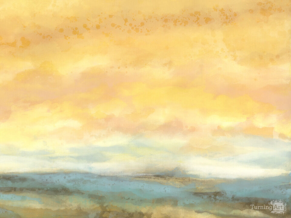 Afterglow I, Rain Painting