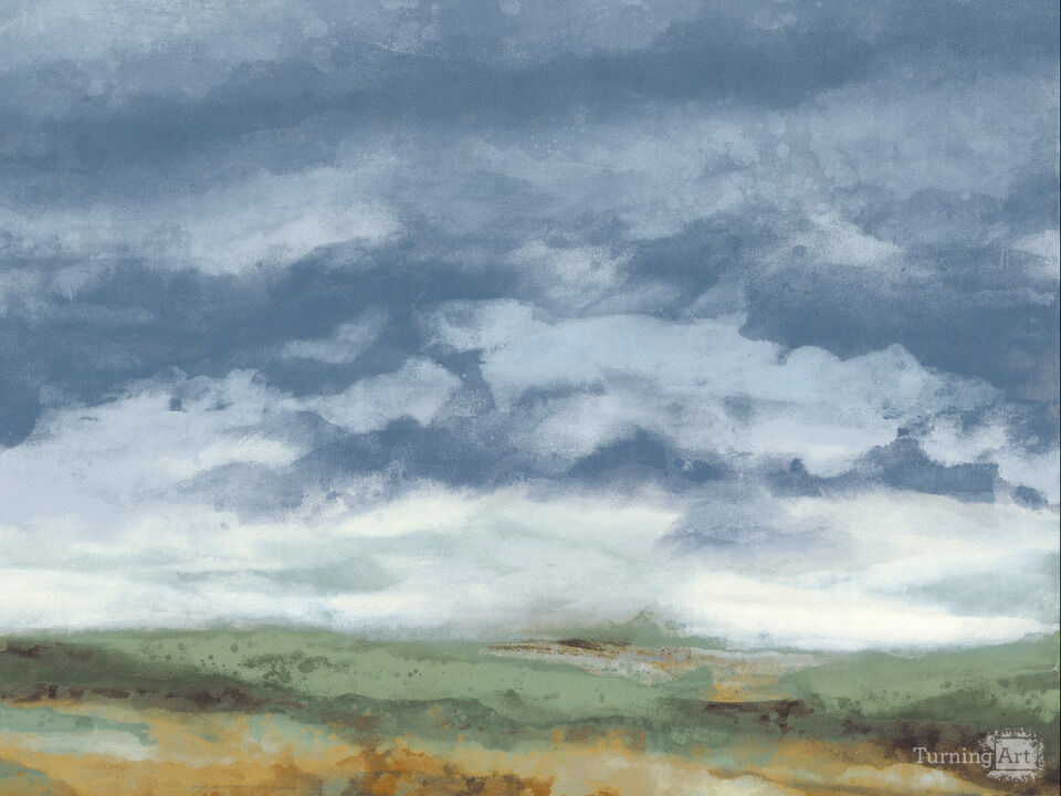 Spring Drive I, Rain Painting