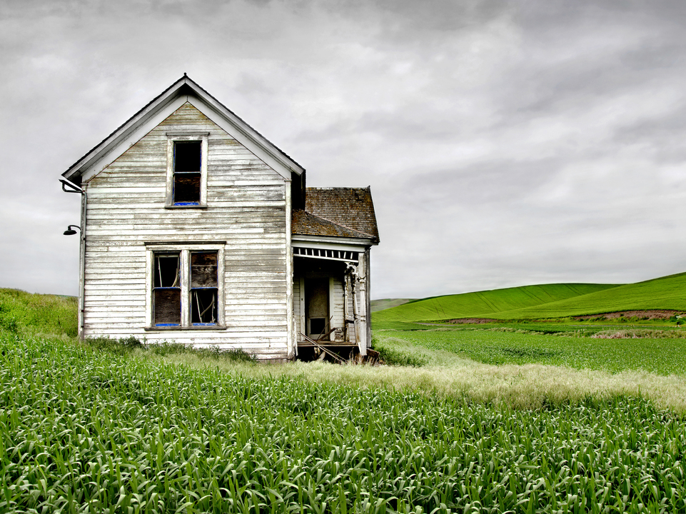 Abandoned House in Palouse Fields
