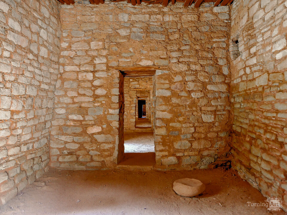 A Glimpse Into the Doorways at Aztec Ruin