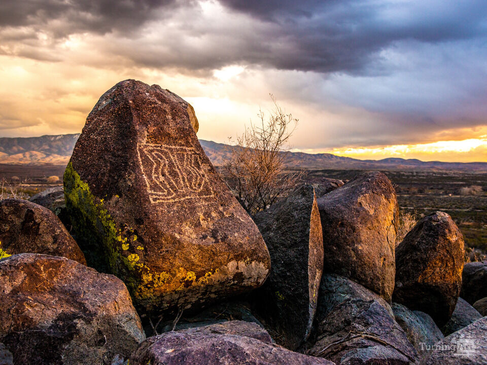 Three Rivers Petroglyph View