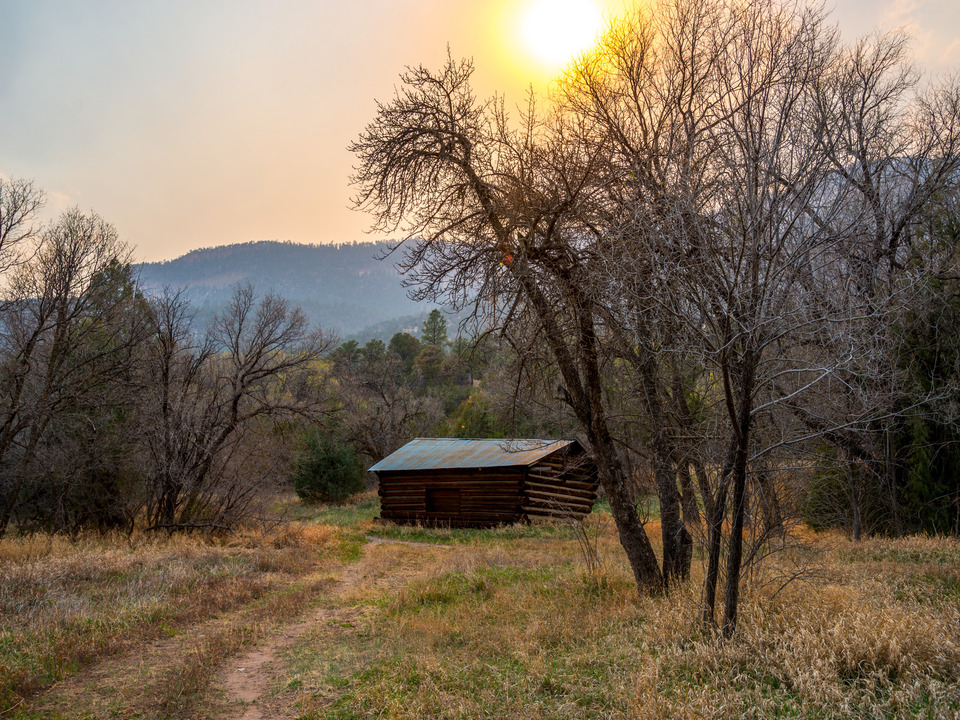 Cabin Sunset