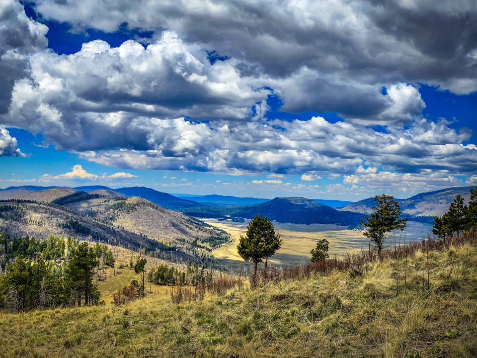 Valles Caldera from Cerro Grande