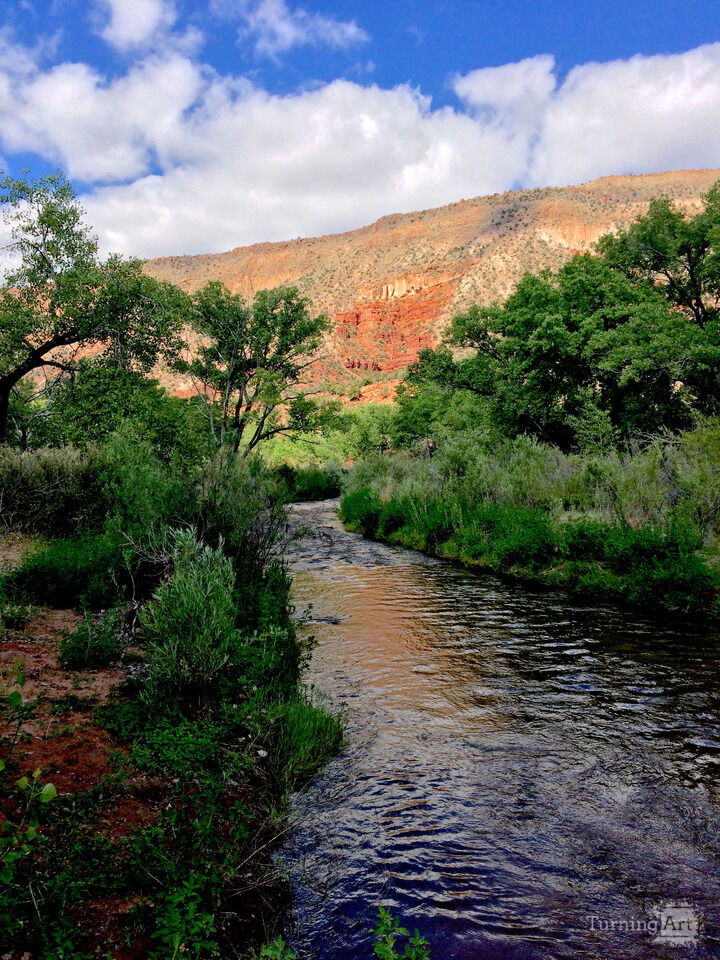 Jemez River Reflections