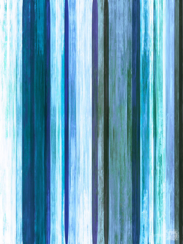 SIMPLICITY IN COLOR 2 ABSTRACT COLORFUL LINEAR PAINTING