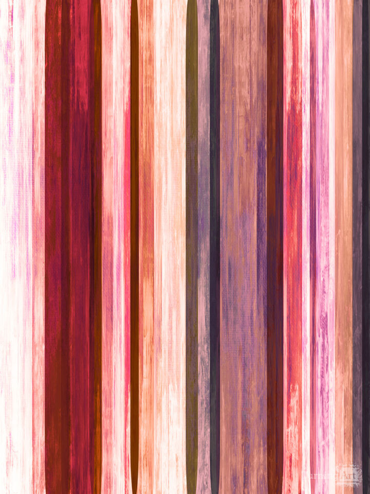 SIMPLICITY IN COLOR 4 ABSTRACT COLORFUL LINEAR PAINTING