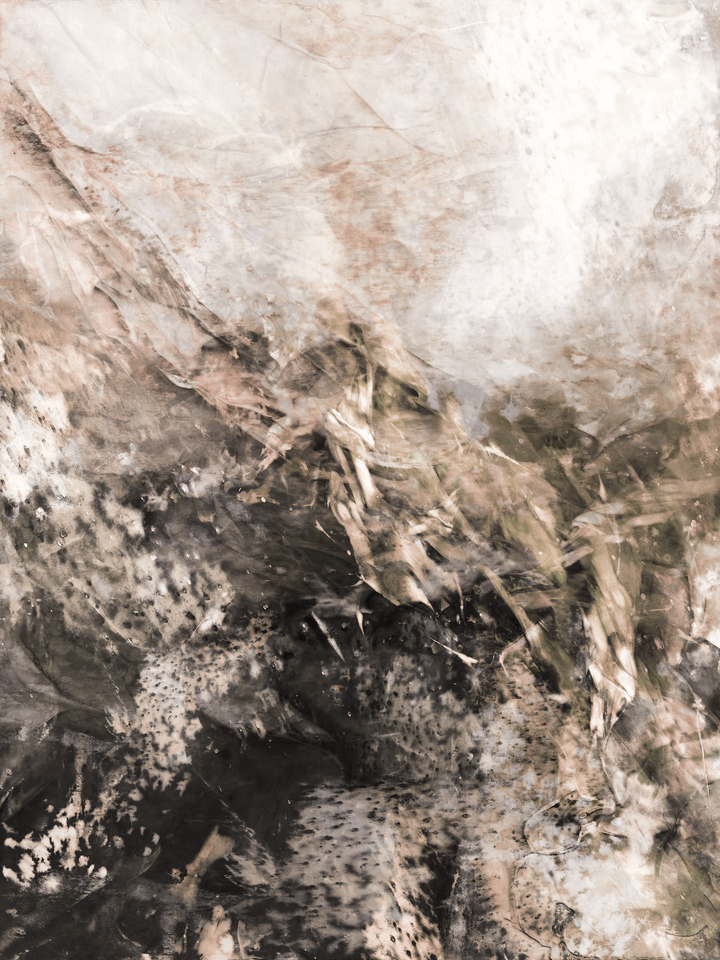 MERMAID LAGOON 15 ABSTRACT LANDSCAPE PAINTING