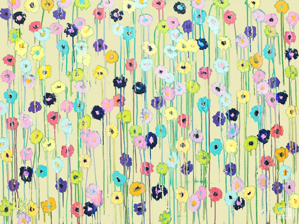 Blooms Need Bees-Yellow