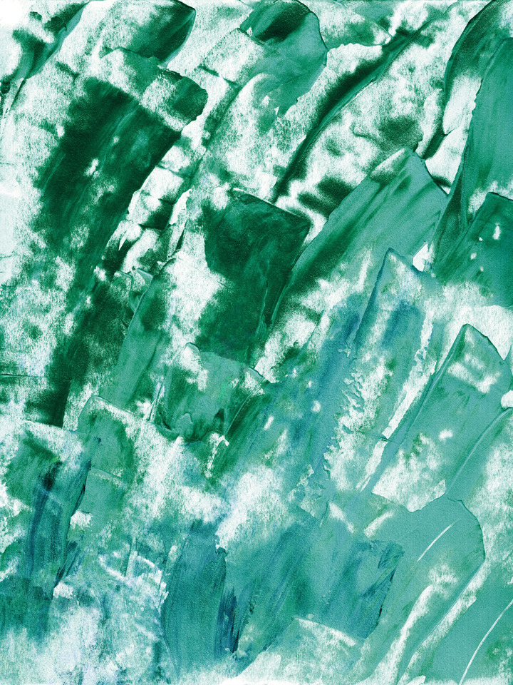 COLOR FLOW 3 ABSTRACT BRUSHSTROKES PAINTING