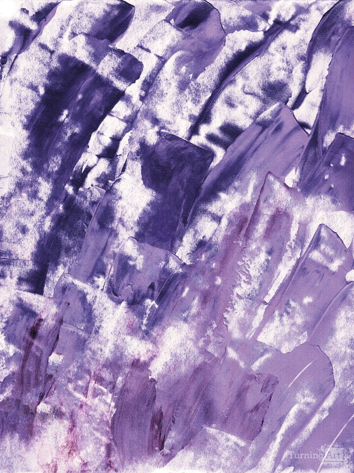 COLOR FLOW 7 ABSTRACT BRUSHSTROKES PAINTING