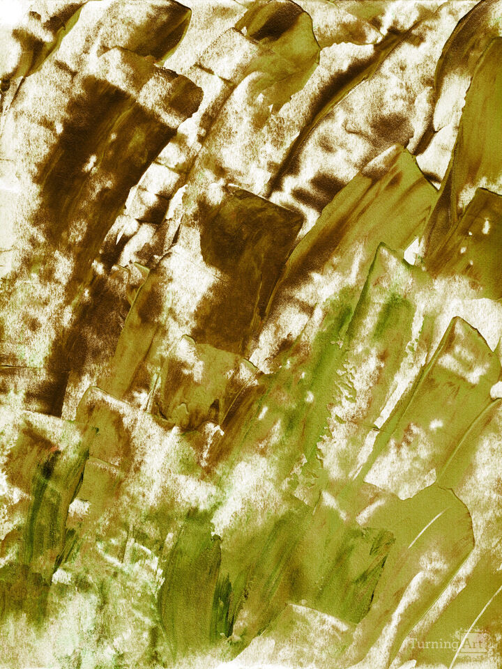 COLOR FLOW 9 ABSTRACT BRUSHSTROKES PAINTING