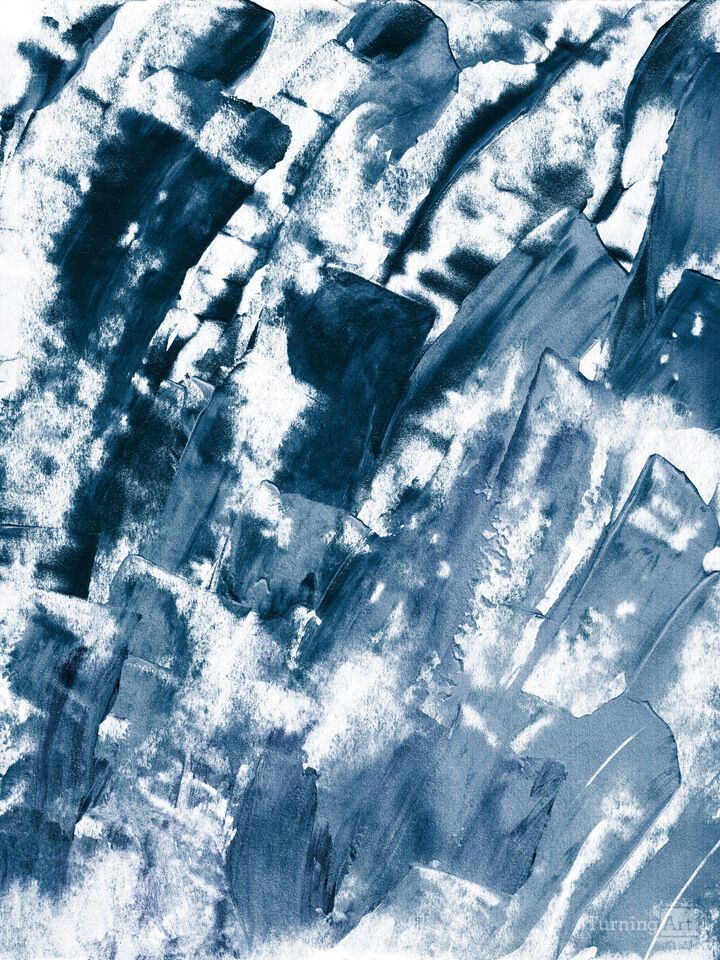 COLOR FLOW 10 ABSTRACT BRUSHSTROKES PAINTING