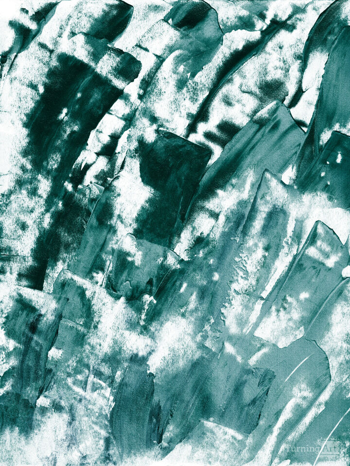 COLOR FLOW 11 ABSTRACT BRUSHSTROKES PAINTING