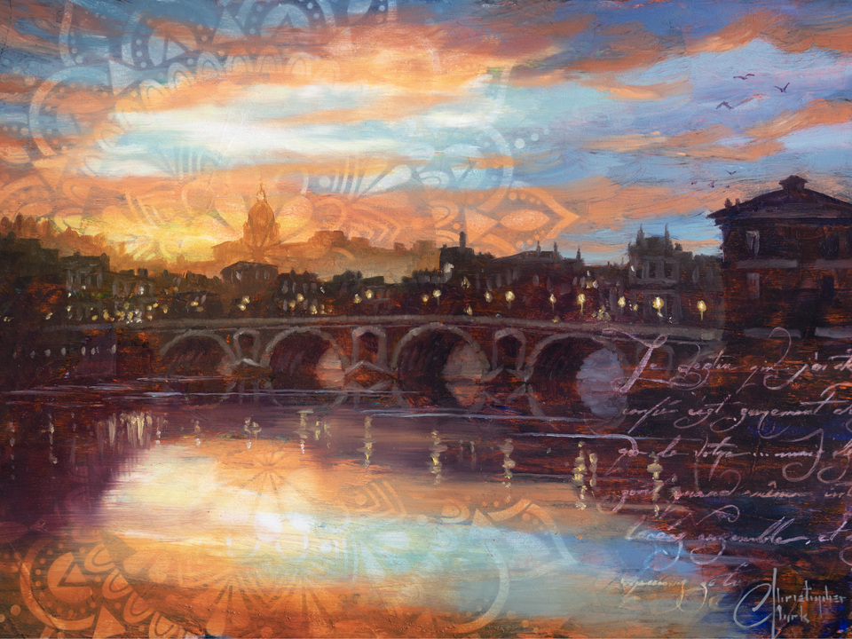 Toulouse Pont Neuf Sunrise