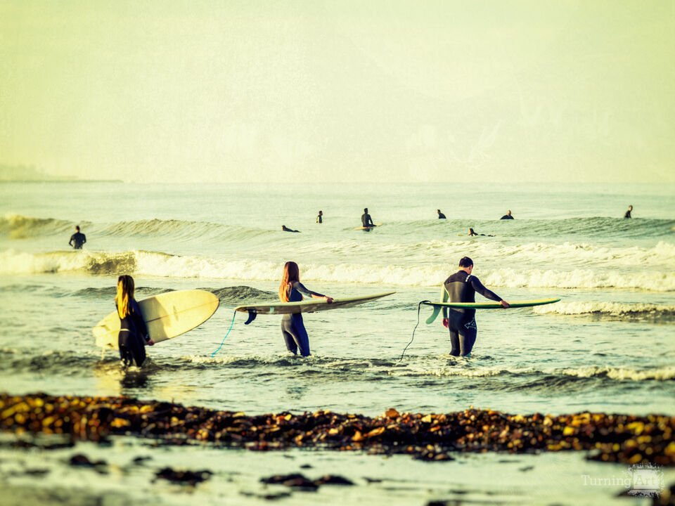 Surfer Life - Vintage Texture