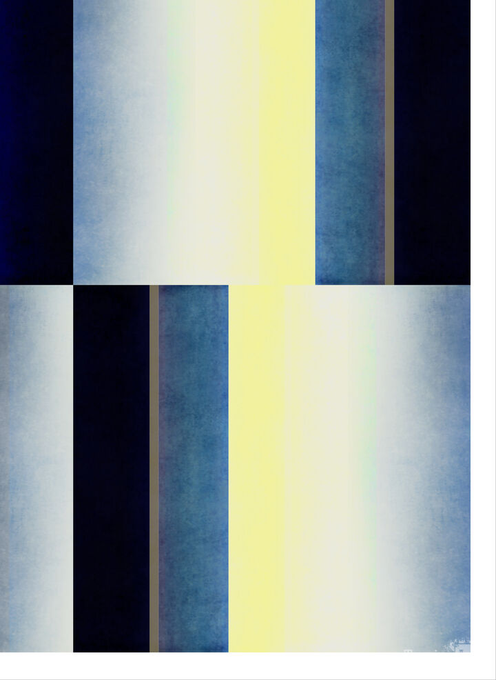 Blue Meets Yellow No.4