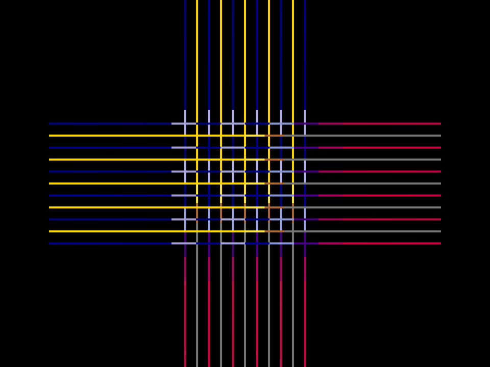DSGA Line Cross Grid 15
