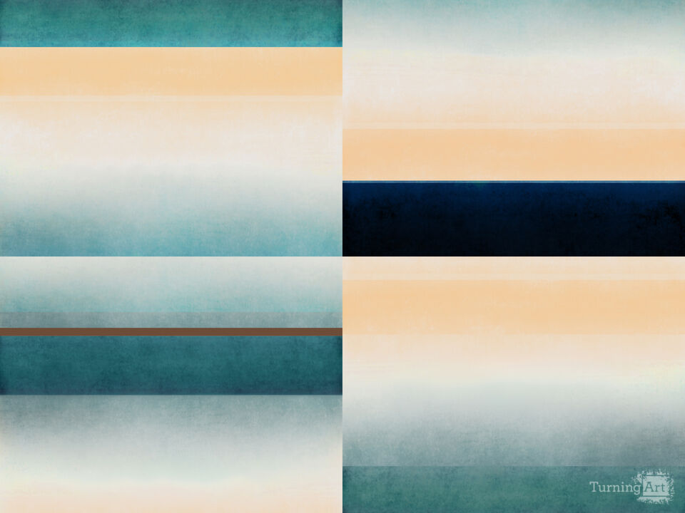 Orange Meets Teal No.1