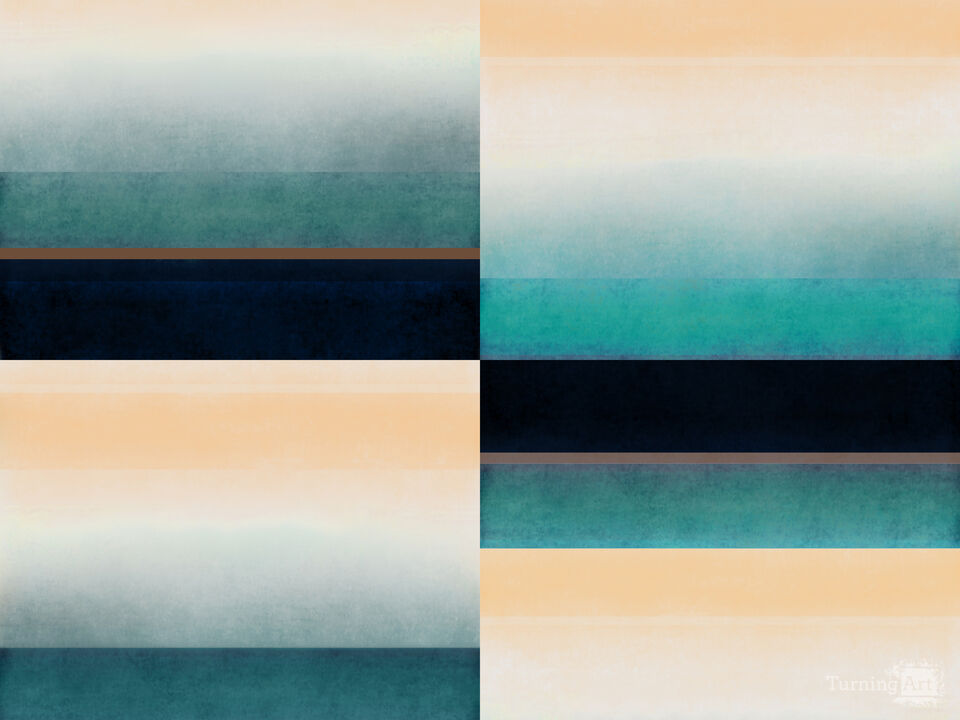 Orange Meets Teal No.2