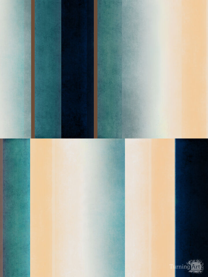 Orange Meets Teal No.3