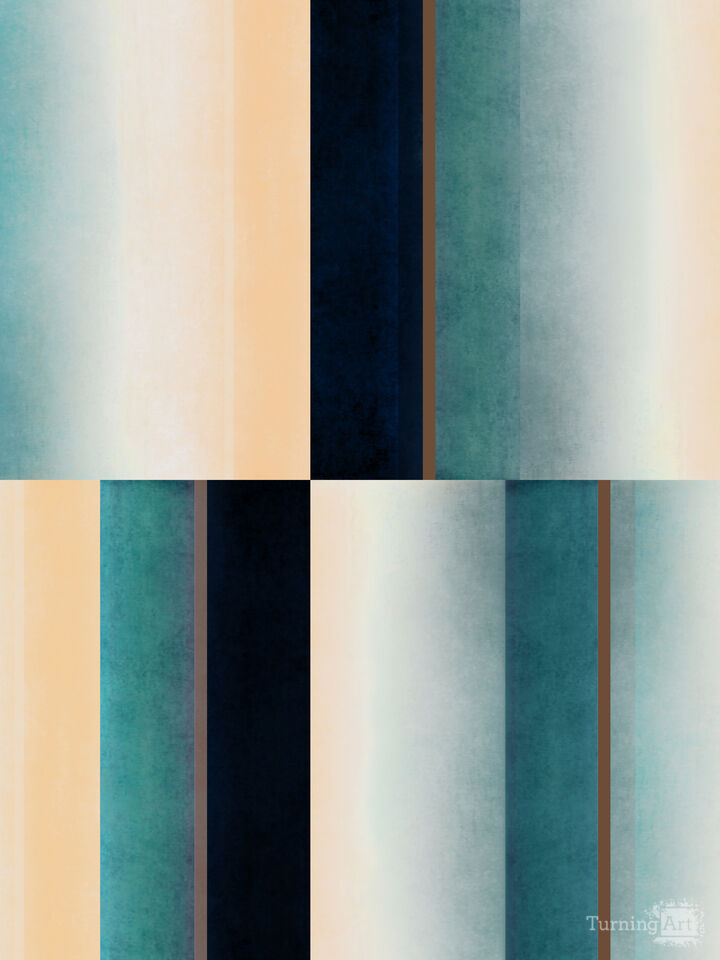 Orange Meets Teal No.4