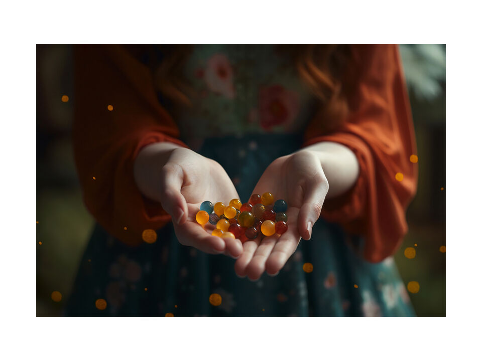 Weaves of Me - of berries of leaves of marbles .9