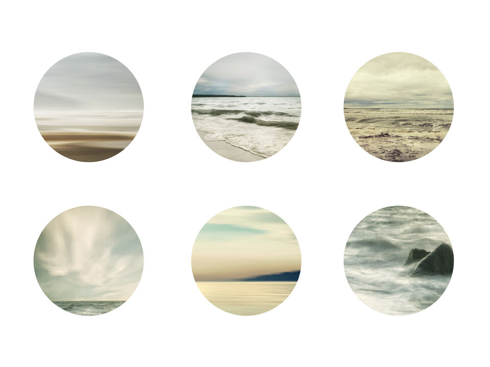 Ocean Evening Porthole