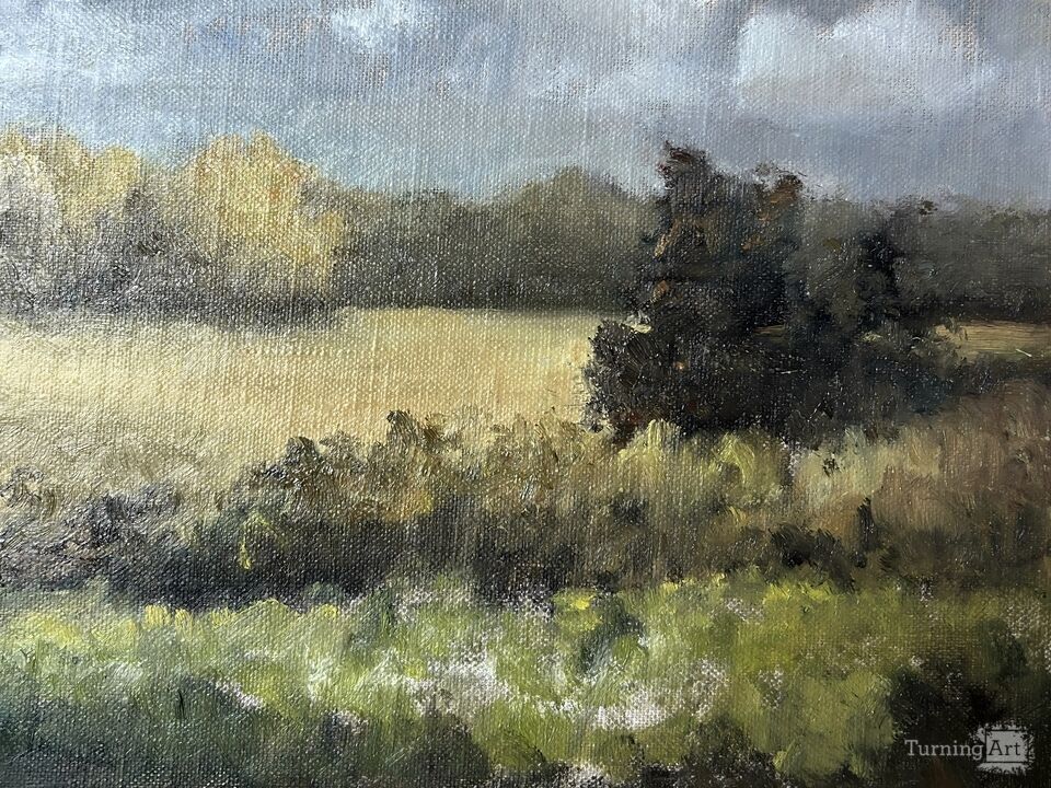 Along the Great Western Trail, Storm Clouds