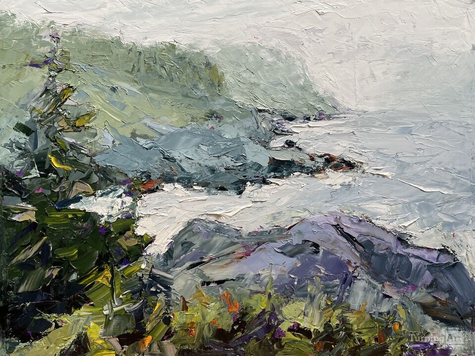 Blackhead from Above Squeaker Cove, Monhegan | ME