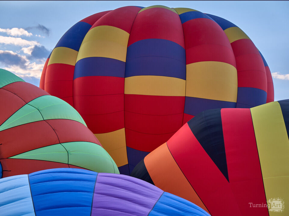Colorful Hot Air Balloons IX