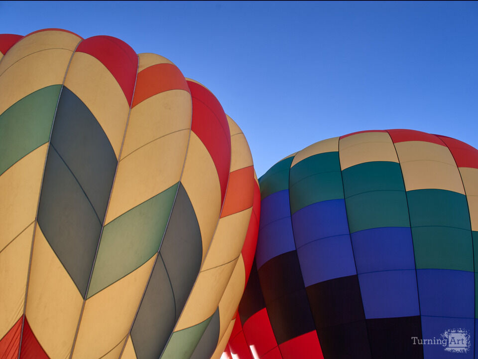 Colorful Hot Air Balloons XI