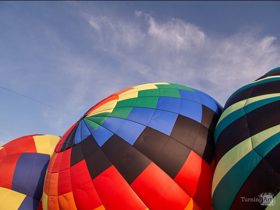 Colorful Hot Air Balloons XII