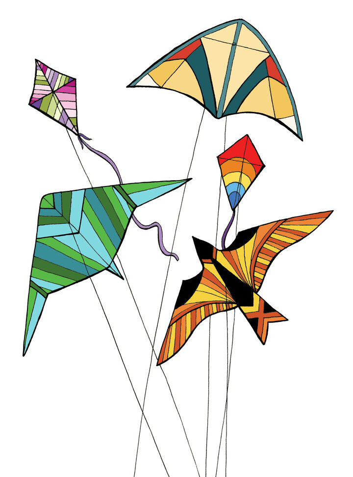 Colorful Kites